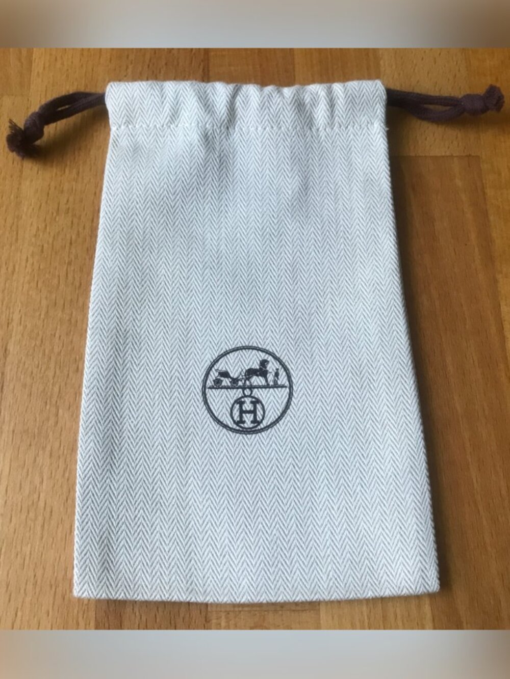 Hermes Small Dust Bag with Drawstring